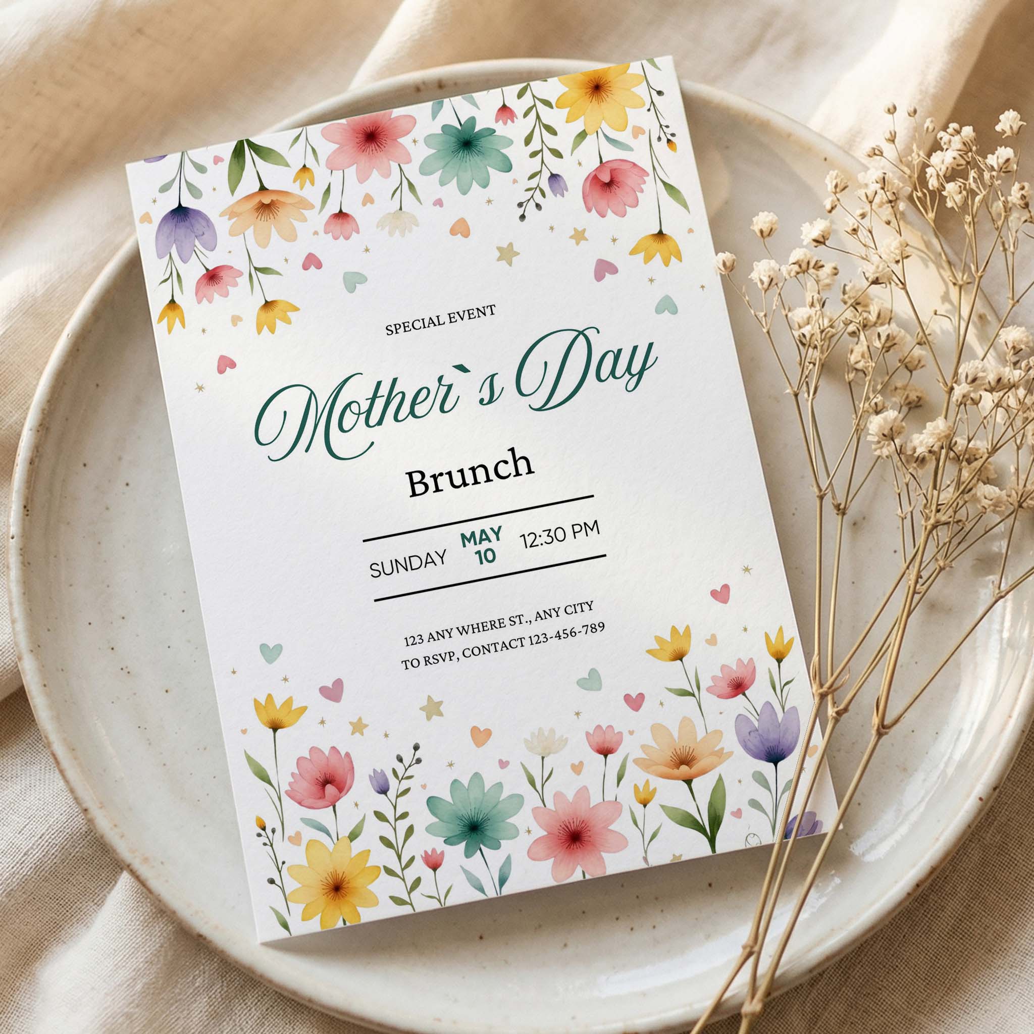 Wedding invitation 09